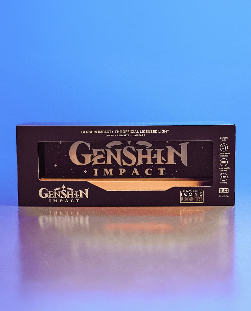 Genshin Impact LED-Leuchte Logo 22 cm - sofort lieferbar