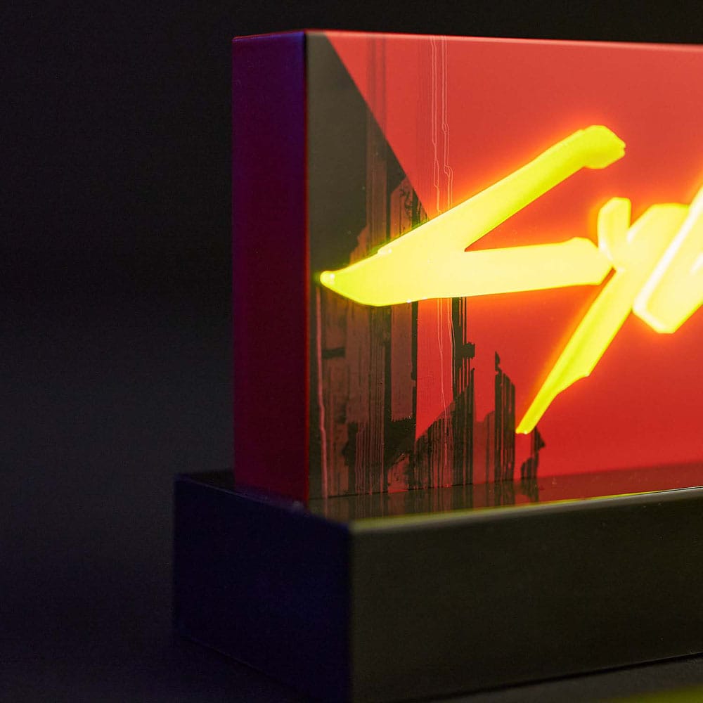 Cyberpunk Edgerunner LED-Leuchte Phantom Edition 22 cm - Versand: 5-7 Tage nach Bestellung