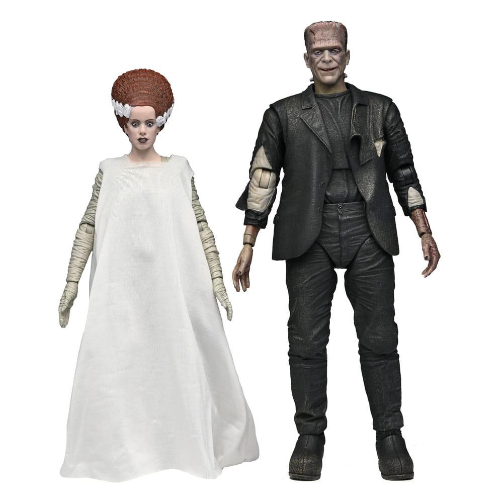Universal Monsters Actionfiguren 2er-Pack Bride of Frankenstein 90th Anniversary The Monster & His Mate 18 cm - Versand: 7 Tage nach Bestellung
