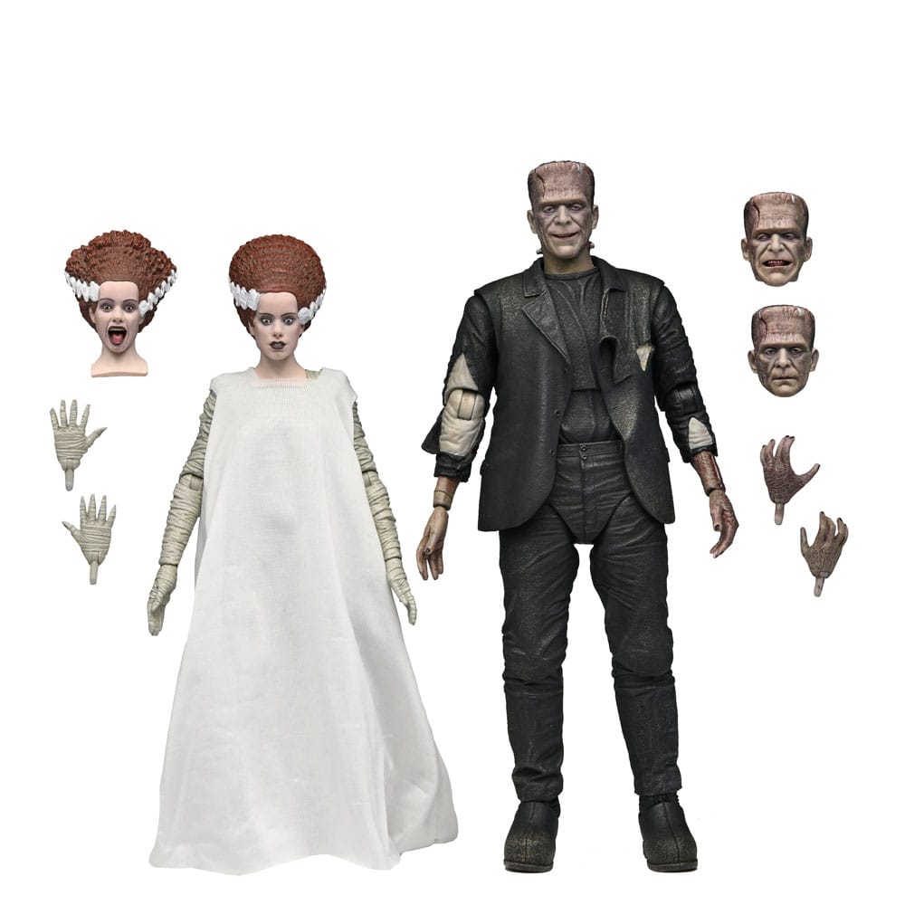 Universal Monsters Actionfiguren 2er-Pack Bride of Frankenstein 90th Anniversary The Monster & His Mate 18 cm - Versand: 7 Tage nach Bestellung