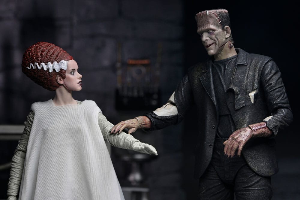 Universal Monsters Actionfiguren 2er-Pack Bride of Frankenstein 90th Anniversary The Monster & His Mate 18 cm - Versand: 7 Tage nach Bestellung