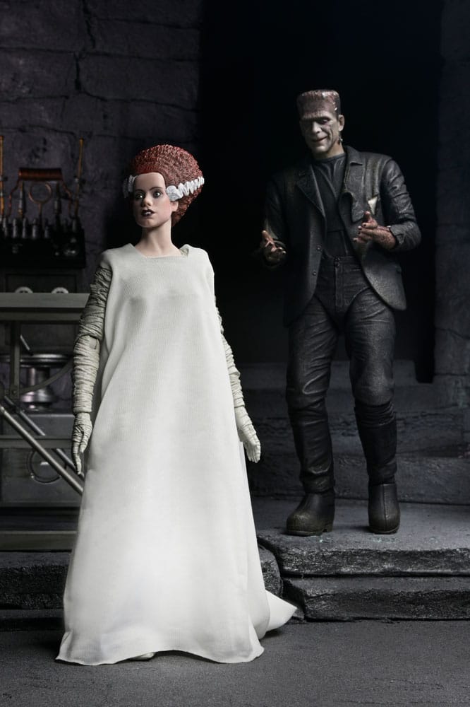 Universal Monsters Actionfiguren 2er-Pack Bride of Frankenstein 90th Anniversary The Monster & His Mate 18 cm - Versand: 7 Tage nach Bestellung