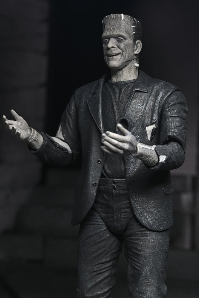 Universal Monsters Actionfiguren 2er-Pack Frankensteins Braut 90th Anniversary The Monster & His Mate (B&W) 18 cm - Preorder - ETA: 25.11.2026