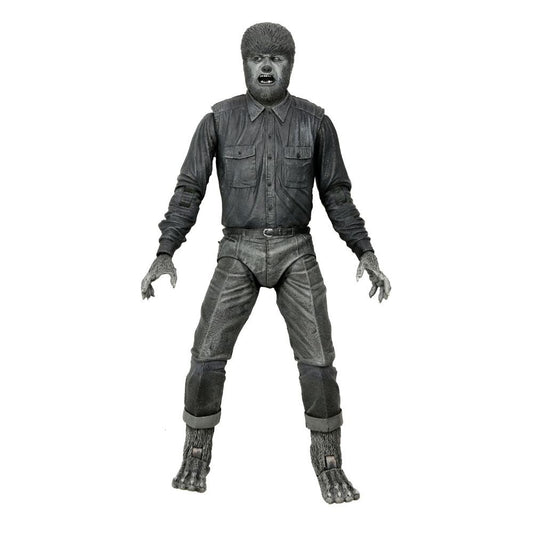Universal Monsters Actionfigur Ultimate The Wolf Man (Black & White) 18 cm - Versand: 7 Tage nach Bestellung