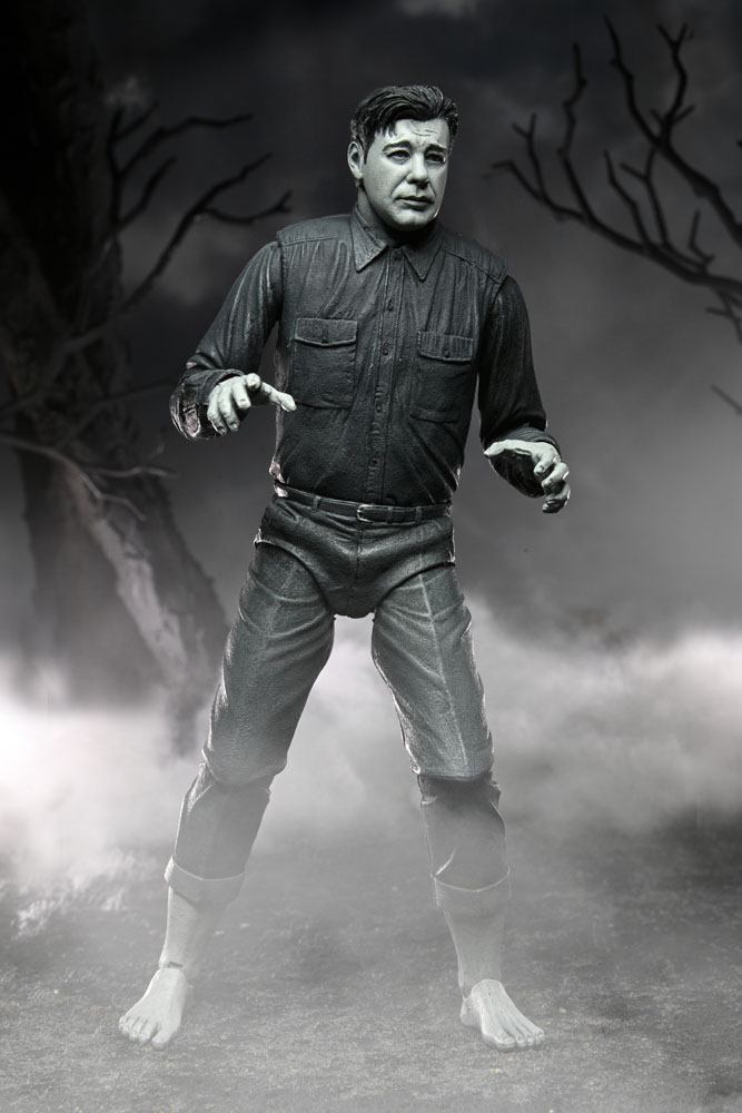 Universal Monsters Actionfigur Ultimate The Wolf Man (Black & White) 18 cm - Versand: 7 Tage nach Bestellung