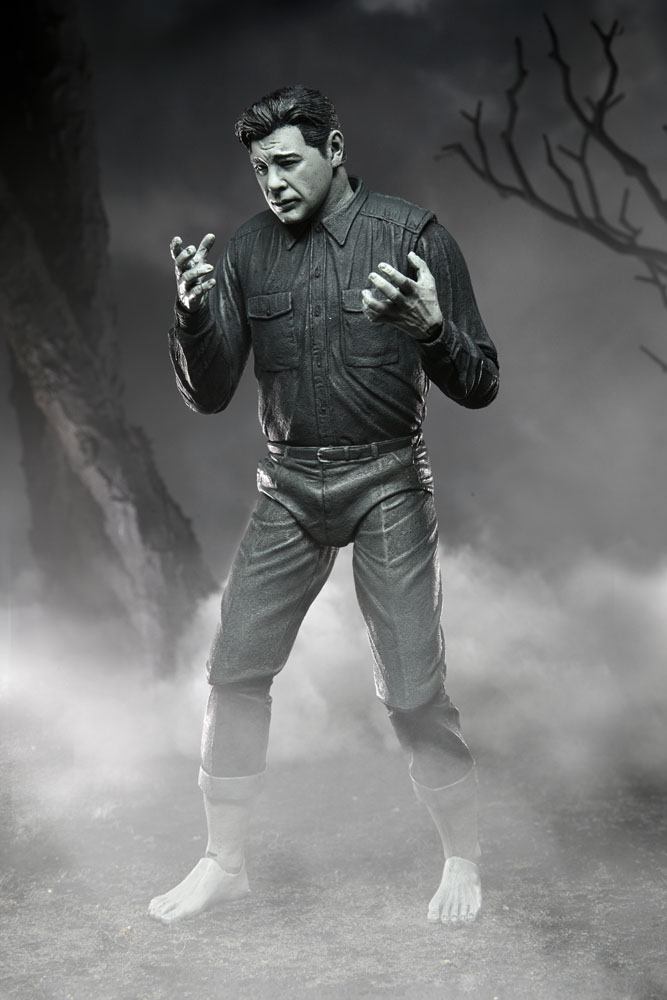 Universal Monsters Actionfigur Ultimate The Wolf Man (Black & White) 18 cm - Versand: 7 Tage nach Bestellung