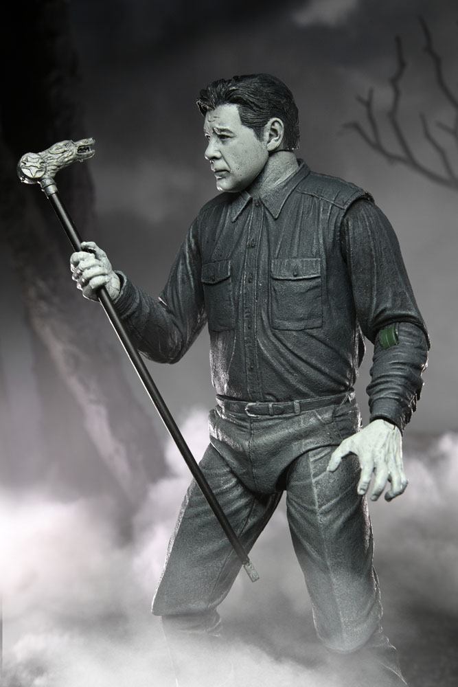 Universal Monsters Actionfigur Ultimate The Wolf Man (Black & White) 18 cm - Versand: 7 Tage nach Bestellung