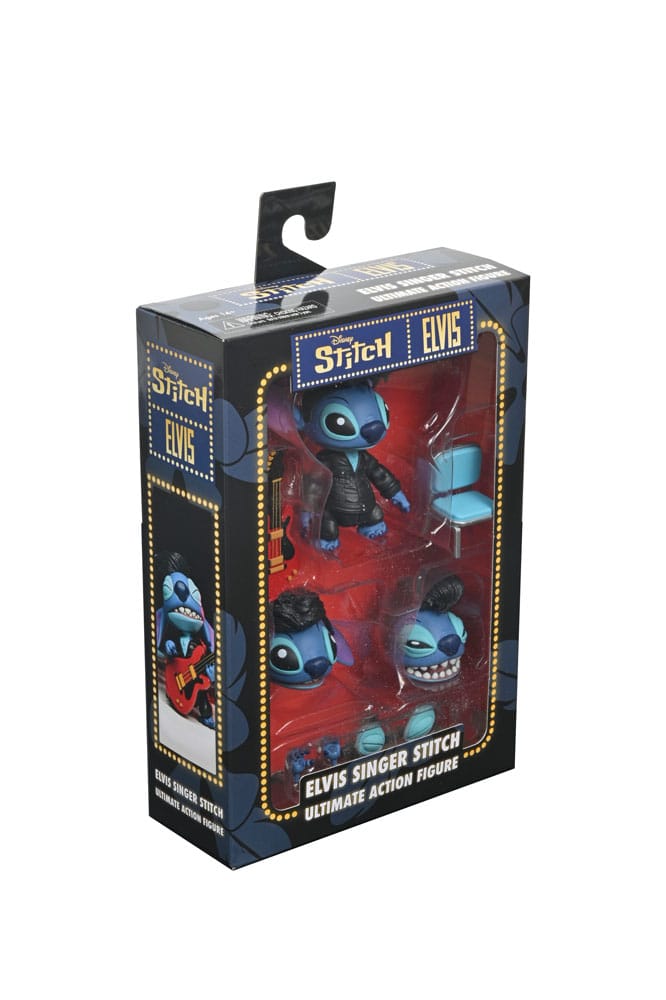 Lilo & Stitch Actionfigur Ultimate Singer Elvis Stitch 7 cm - Versand: 7 Tage nach Bestellung