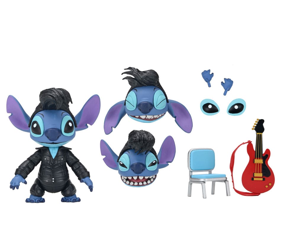Lilo & Stitch Actionfigur Ultimate Singer Elvis Stitch 7 cm - Versand: 7 Tage nach Bestellung