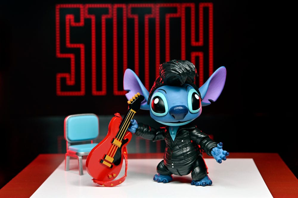 Lilo & Stitch Actionfigur Ultimate Singer Elvis Stitch 7 cm - Versand: 7 Tage nach Bestellung