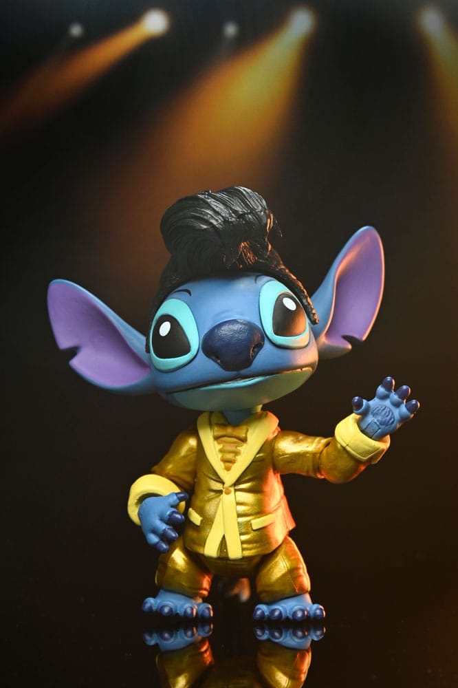 Lilo & Stitch Actionfigur Ultimate Gold Suit Elvis Stitch 18 cm - Versand: 7 Tage nach Bestellung