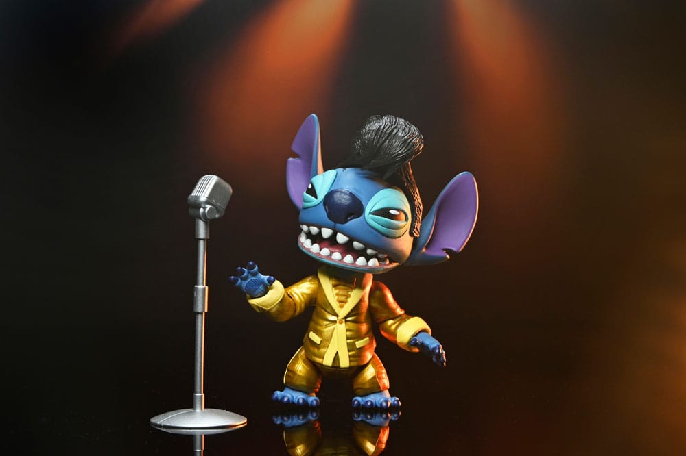 Lilo & Stitch Actionfigur Ultimate Gold Suit Elvis Stitch 18 cm - Versand: 7 Tage nach Bestellung