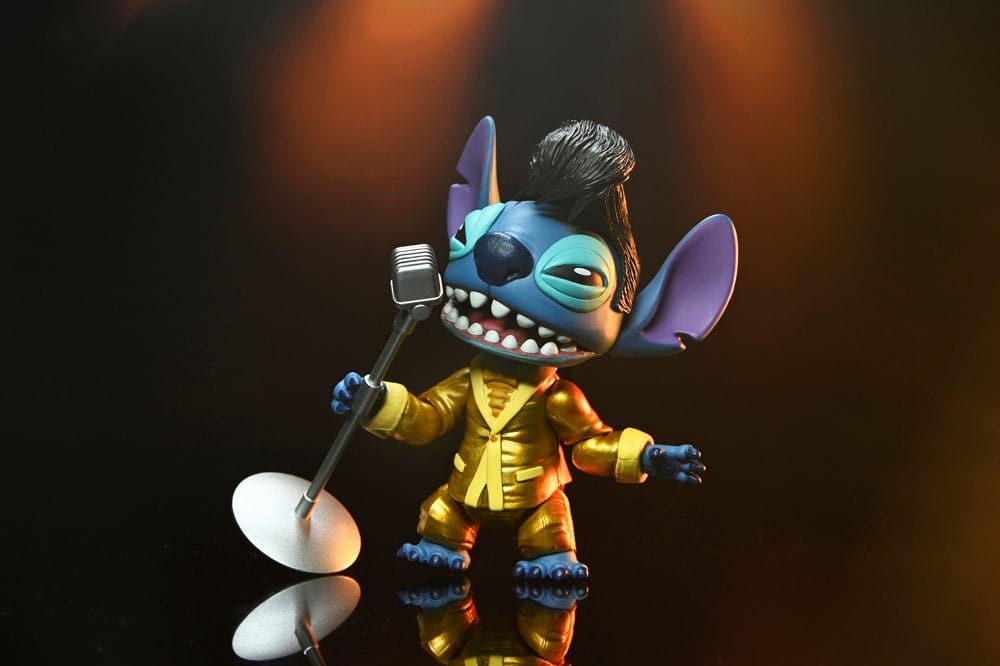 Lilo & Stitch Actionfigur Ultimate Gold Suit Elvis Stitch 18 cm - Versand: 7 Tage nach Bestellung