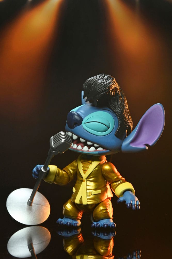 Lilo & Stitch Actionfigur Ultimate Gold Suit Elvis Stitch 18 cm - Versand: 7 Tage nach Bestellung