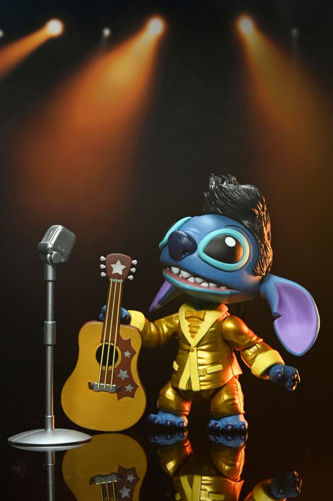 Lilo & Stitch Actionfigur Ultimate Gold Suit Elvis Stitch 18 cm - Versand: 7 Tage nach Bestellung