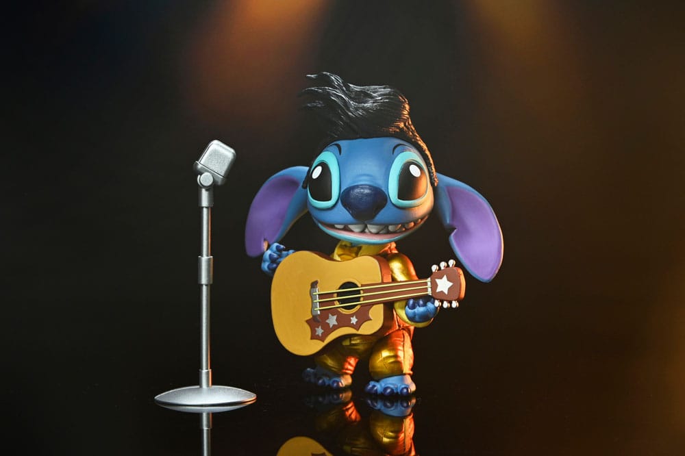 Lilo & Stitch Actionfigur Ultimate Gold Suit Elvis Stitch 18 cm - Versand: 7 Tage nach Bestellung