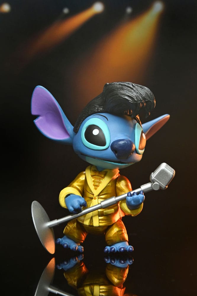 Lilo & Stitch Actionfigur Ultimate Gold Suit Elvis Stitch 18 cm - Versand: 7 Tage nach Bestellung
