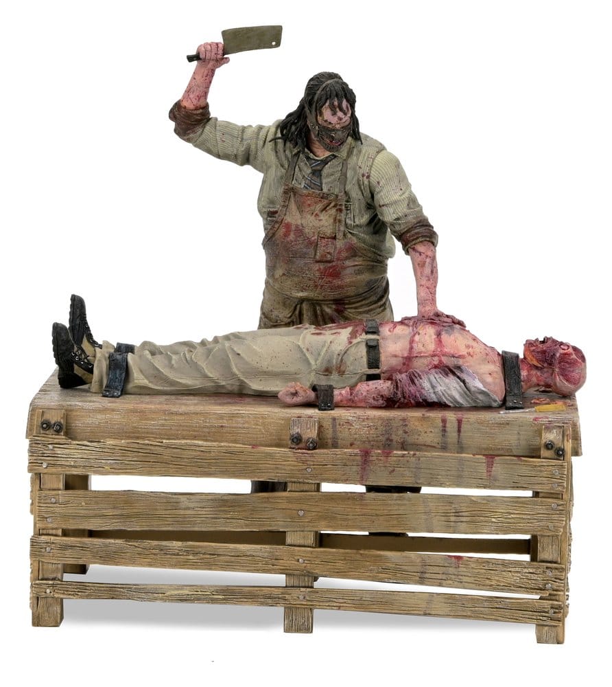 Texas Chainsaw Massacre: The Beginning Diorama Actionfigur Leatherface Slaughterhouse Boxed Set 18 cm - Preorder - ETA: 25.06.2027