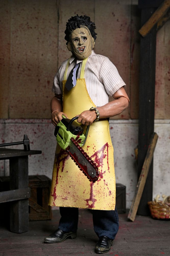 Texas Chainsaw Massacre Clothed Actionfigur Leatherface 20 cm         - Preorder - ETA: 28.08.2026