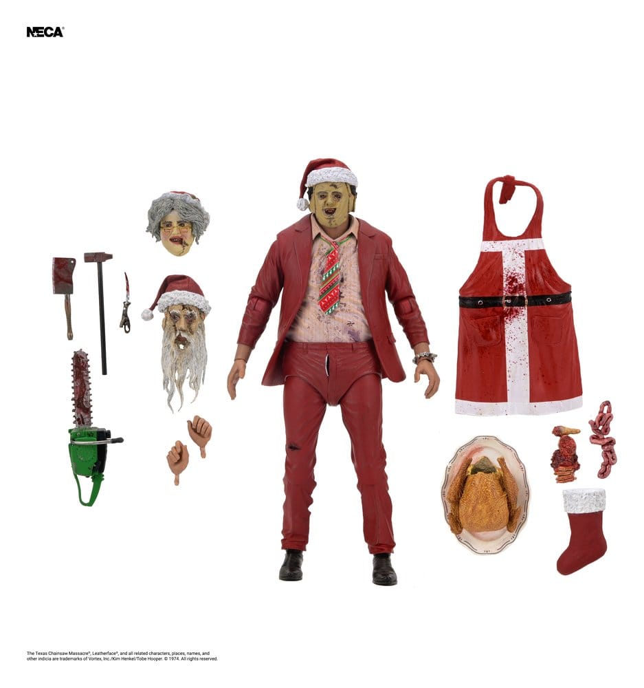 Texas Chainsaw Massacre Ultimate Actionfigur Santa Leatherface 18 cm - Preorder - ETA: 25.11.2026