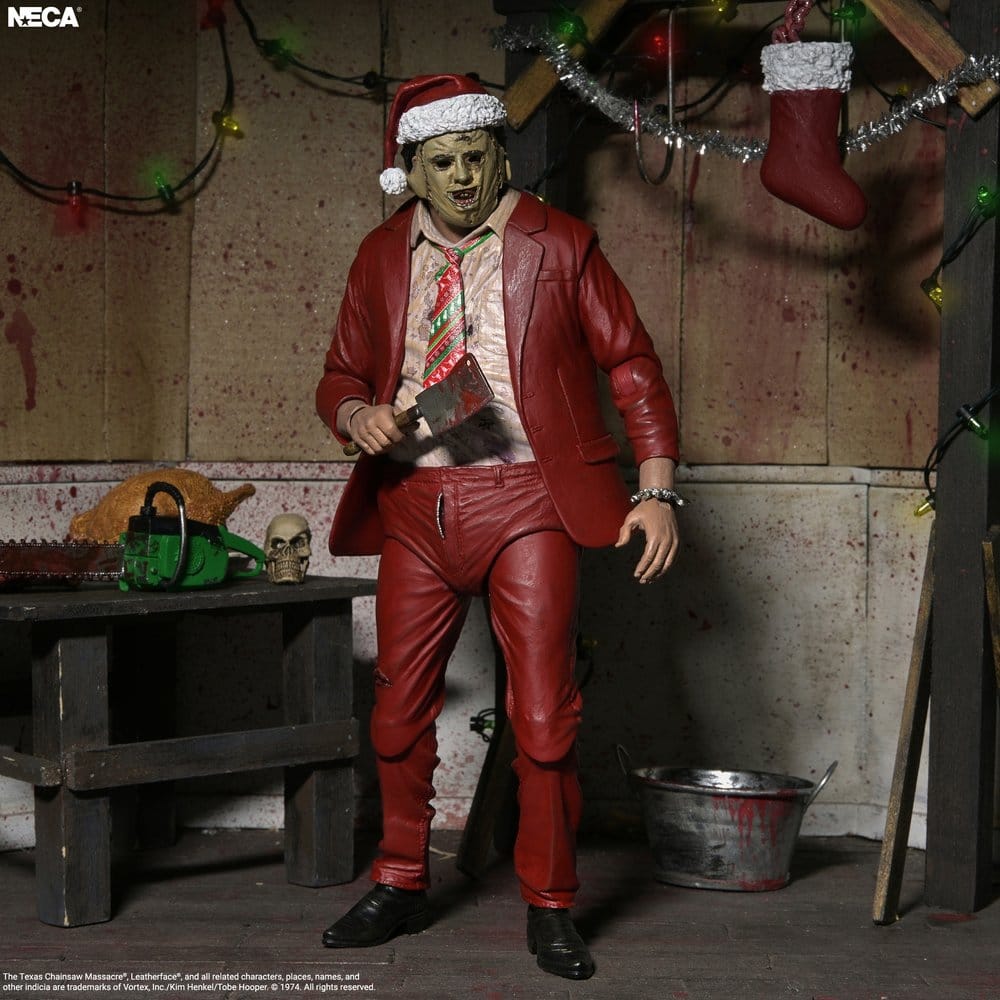 Texas Chainsaw Massacre Ultimate Actionfigur Santa Leatherface 18 cm - Preorder - ETA: 25.11.2026