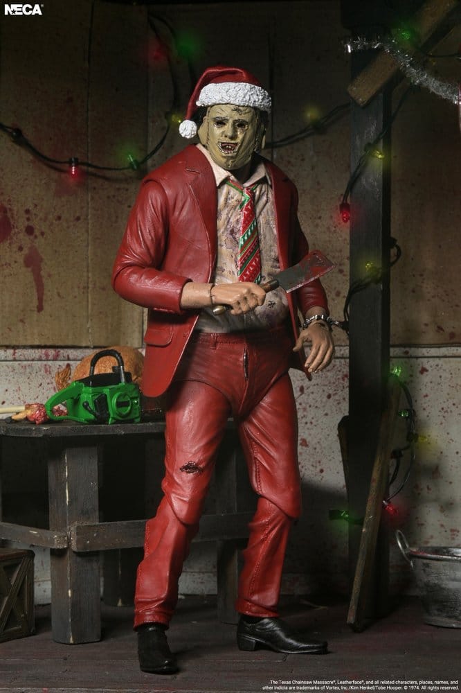 Texas Chainsaw Massacre Ultimate Actionfigur Santa Leatherface 18 cm - Preorder - ETA: 25.11.2026