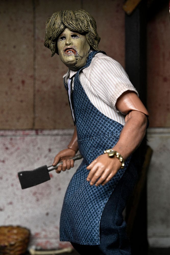 Texas Chainsaw Massacre Clothed Actionfigur Leatherface with Old Lady Mask 20 cm         - Preorder - ETA: 25.06.2026