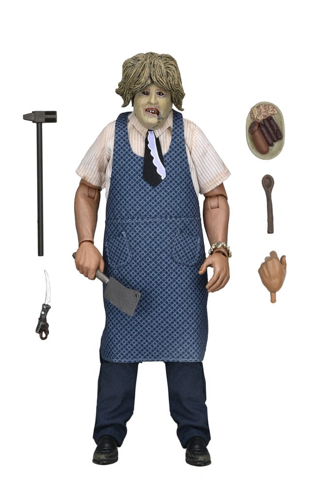 Texas Chainsaw Massacre Clothed Actionfigur Leatherface with Old Lady Mask 20 cm         - Preorder - ETA: 25.06.2026