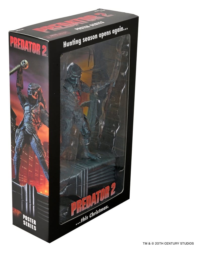 Predator 2 Actionfigur City Hunter Poster Series 18 cm         - Preorder - ETA: 25.11.2026