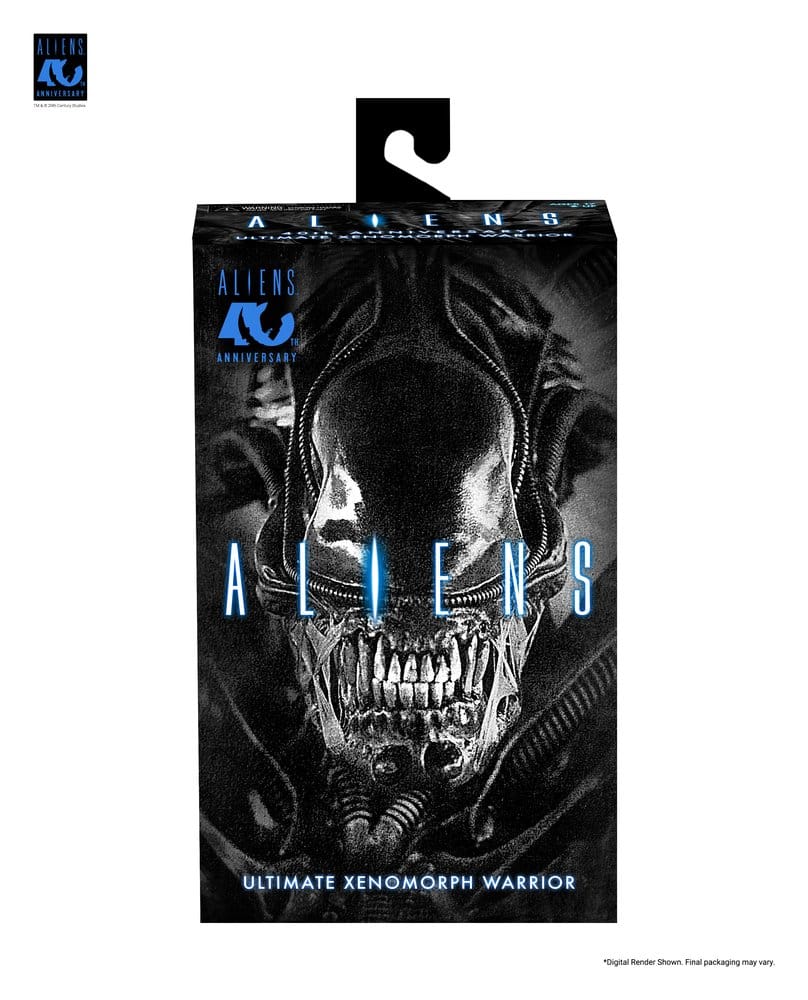 Aliens Ultimate Actionfigur Warrior (1986) Xenomorph Black (40th Anniversary) 23 cm - Preorder - ETA: 25.11.2026