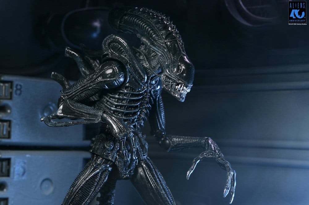 Aliens Ultimate Actionfigur Warrior (1986) Xenomorph Black (40th Anniversary) 23 cm - Preorder - ETA: 25.11.2026