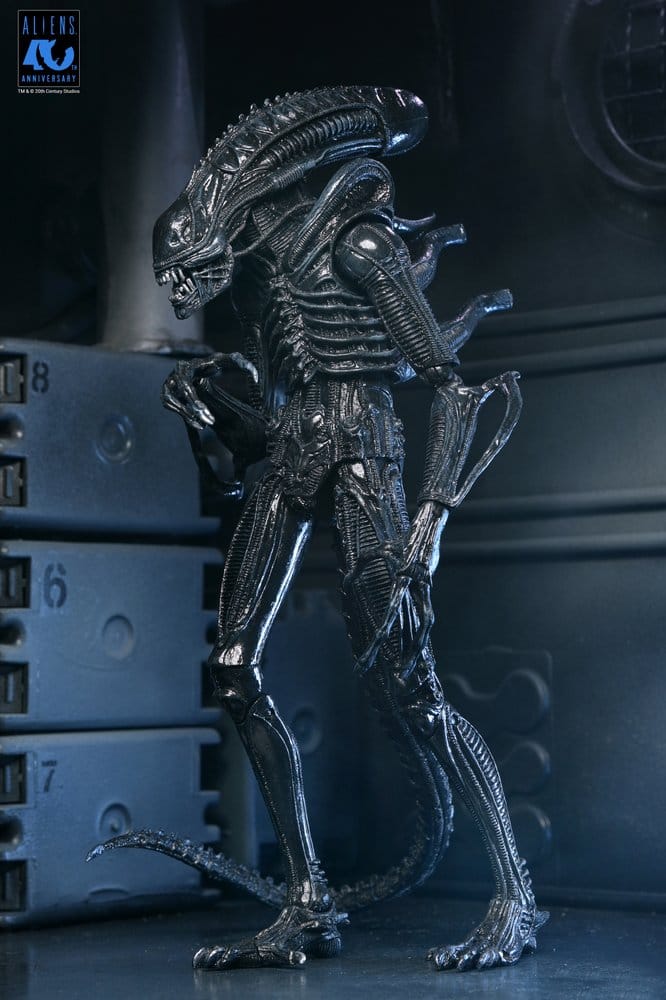 Aliens Ultimate Actionfigur Warrior (1986) Xenomorph Black (40th Anniversary) 23 cm - Preorder - ETA: 25.11.2026