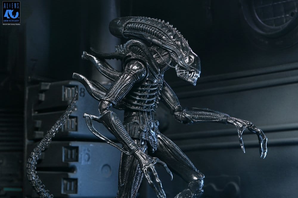 Aliens Ultimate Actionfigur Warrior (1986) Xenomorph Black (40th Anniversary) 23 cm - Preorder - ETA: 25.11.2026