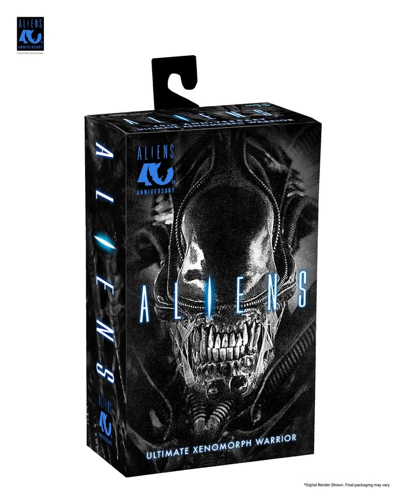 Aliens Ultimate Actionfigur Warrior (1986) Xenomorph Black (40th Anniversary) 23 cm - Preorder - ETA: 25.11.2026