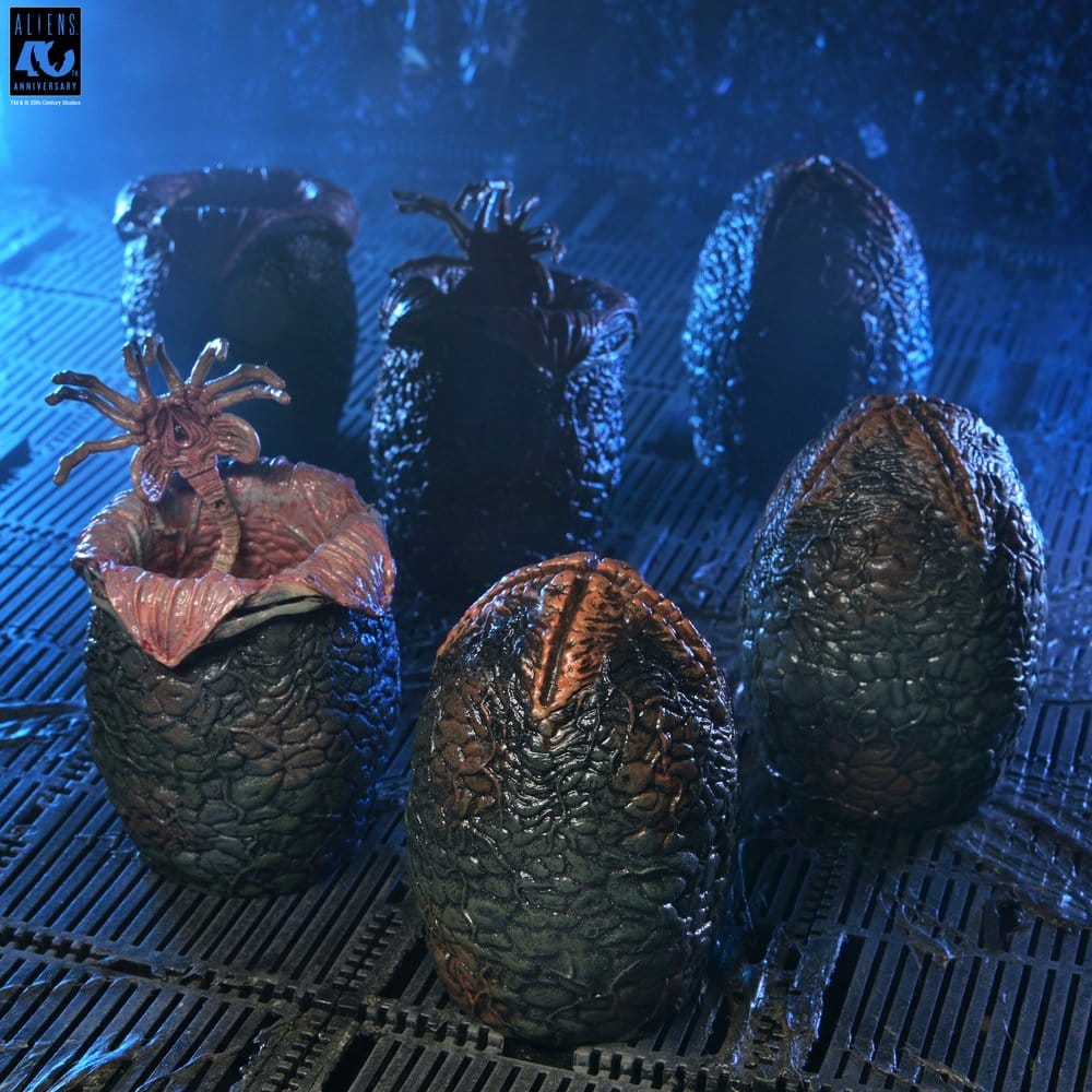 Aliens 6er-Pack Zubehör-Set Carton of Alien Eggs (40th Anniversary) - Preorder - ETA: 25.11.2026