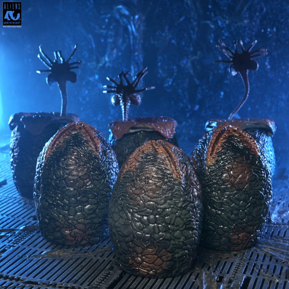 Aliens 6er-Pack Zubehör-Set Carton of Alien Eggs (40th Anniversary) - Preorder - ETA: 25.11.2026