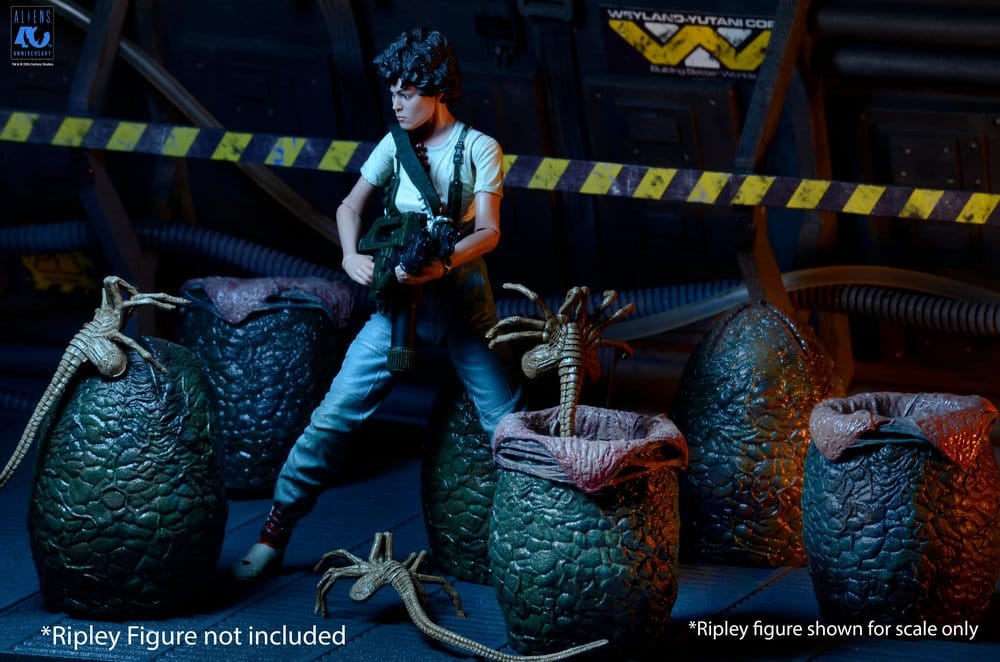 Aliens 6er-Pack Zubehör-Set Carton of Alien Eggs (40th Anniversary) - Preorder - ETA: 25.11.2026