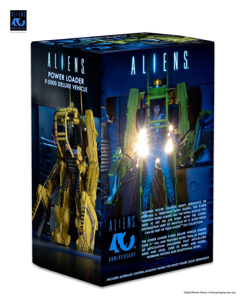 Aliens Deluxe Fahrzeug Power Loader (P-5000) (40th Anniversary) 28 cm - Preorder - ETA: 25.11.2026