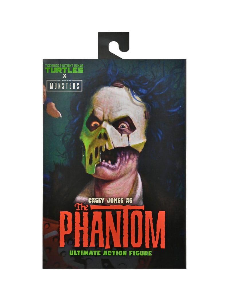 Universal Monsters x Teenage Mutant Ninja Turtles Actionfigur Ultimate Casey as Phantom of the Opera 18 cm - Versand: 5-7 Tage nach Bestellung