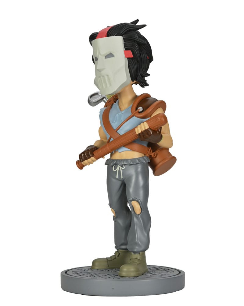 Teenage Mutant Ninja Turtles (Classic) Head Knocker Wackelkopf-Figur Casey Jones 20 cm - Preorder - ETA: 19.09.2025