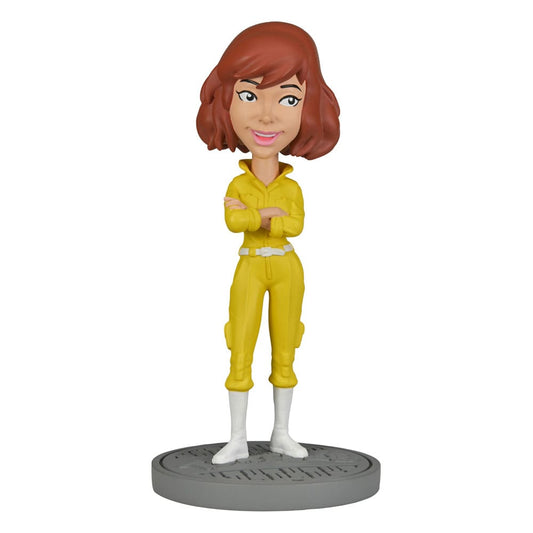 Teenage Mutant Ninja Turtles (Classic) Head Knocker Wackelkopf-Figur April O'Neil 20 cm - Preorder - ETA: 19.09.2025