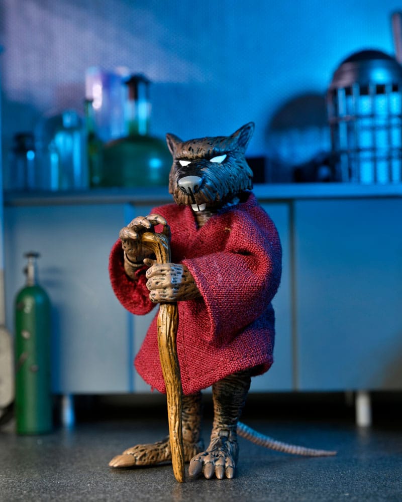 Teenage Mutant Ninja Turtles (Mirage Comics) Actionfigur Splinter 18 cm - Versand: 7 Tage nach Bestellung