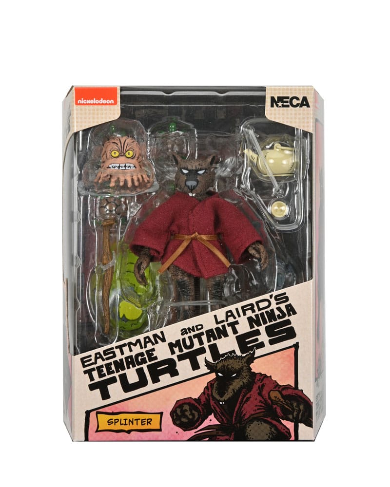 Teenage Mutant Ninja Turtles (Mirage Comics) Actionfigur Splinter 18 cm - Versand: 7 Tage nach Bestellung
