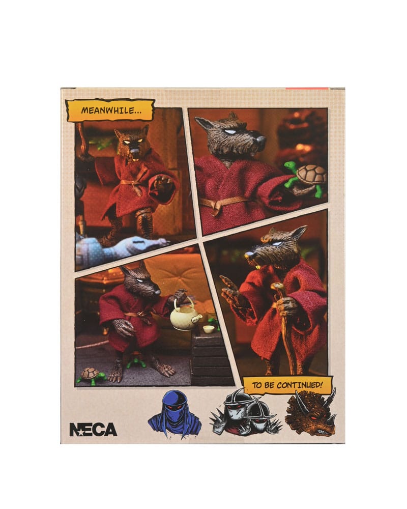Teenage Mutant Ninja Turtles (Mirage Comics) Actionfigur Splinter 18 cm - Versand: 7 Tage nach Bestellung