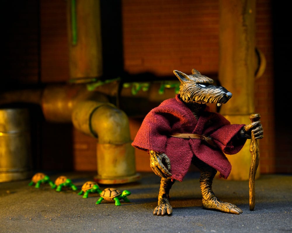 Teenage Mutant Ninja Turtles (Mirage Comics) Actionfigur Splinter 18 cm - Versand: 7 Tage nach Bestellung