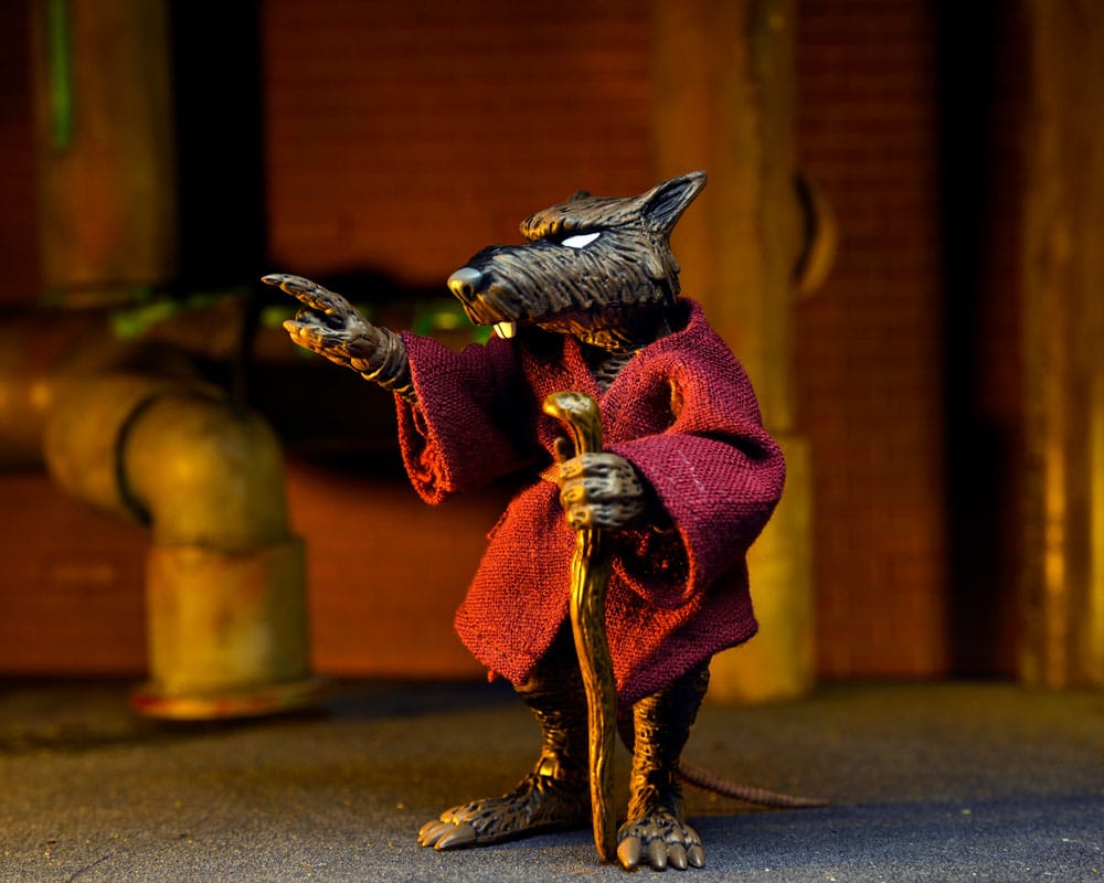 Teenage Mutant Ninja Turtles (Mirage Comics) Actionfigur Splinter 18 cm - Versand: 7 Tage nach Bestellung