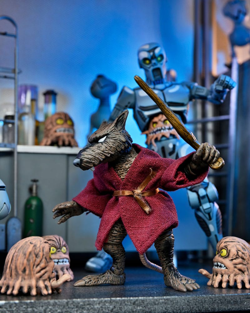 Teenage Mutant Ninja Turtles (Mirage Comics) Actionfigur Splinter 18 cm - Versand: 7 Tage nach Bestellung