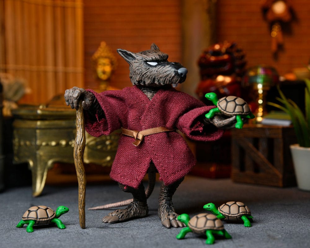 Teenage Mutant Ninja Turtles (Mirage Comics) Actionfigur Splinter 18 cm - Versand: 7 Tage nach Bestellung