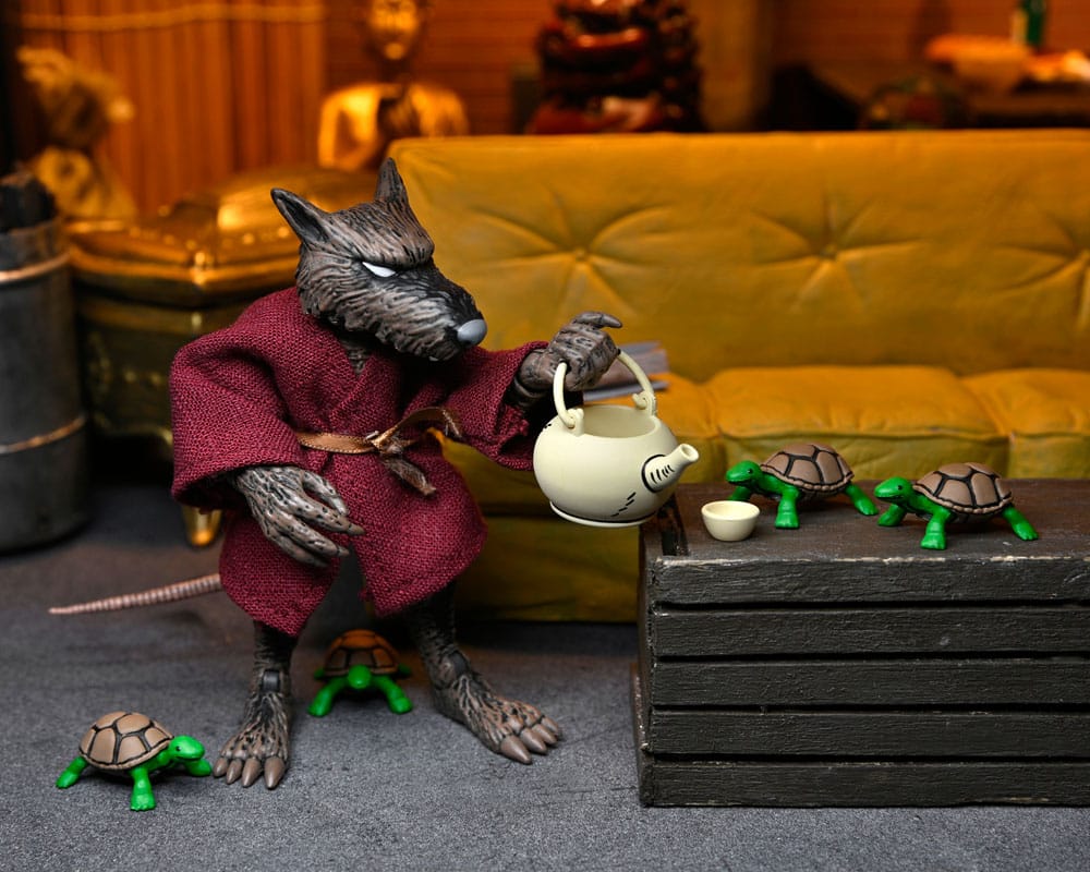 Teenage Mutant Ninja Turtles (Mirage Comics) Actionfigur Splinter 18 cm - Versand: 7 Tage nach Bestellung