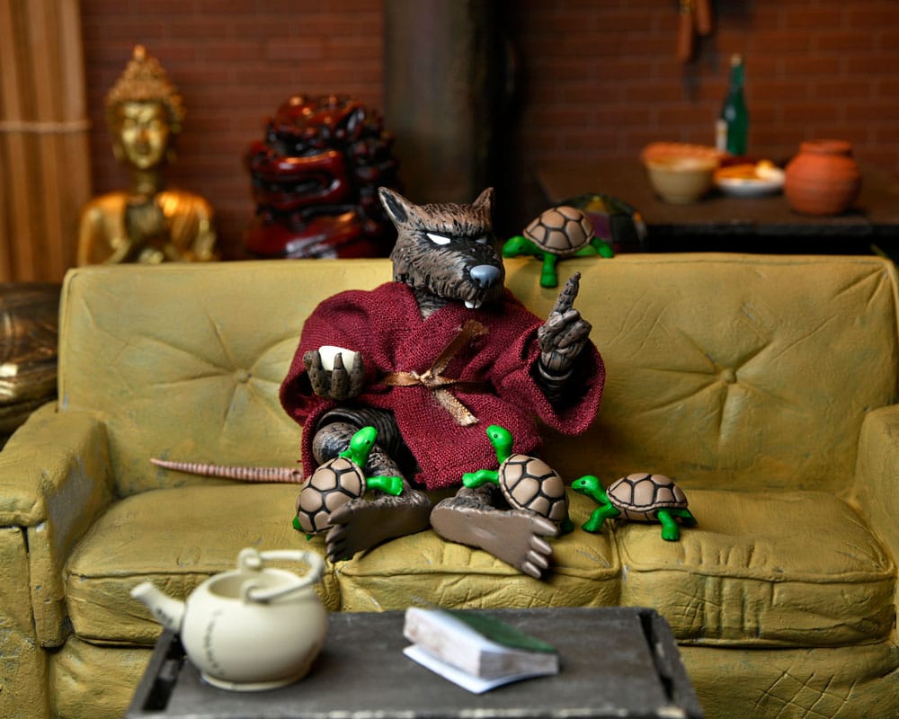 Teenage Mutant Ninja Turtles (Mirage Comics) Actionfigur Splinter 18 cm - Versand: 7 Tage nach Bestellung
